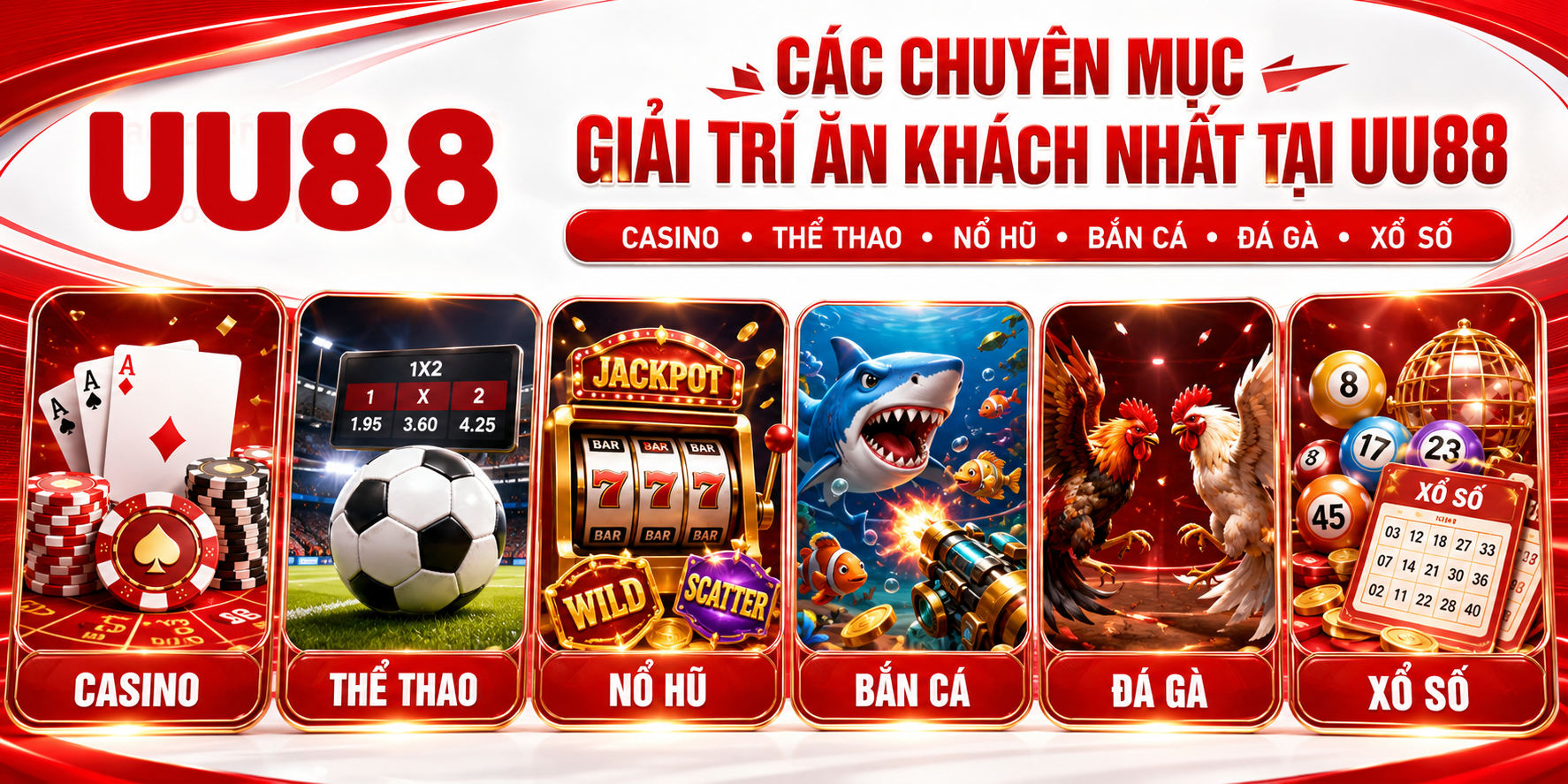 Tổng hợp các tựa game nổi tiếng nhất UU88