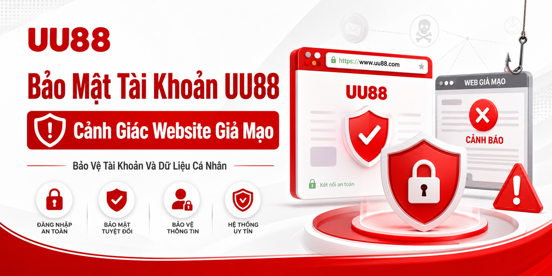 Thành viên cảnh giác các website giả mạo 